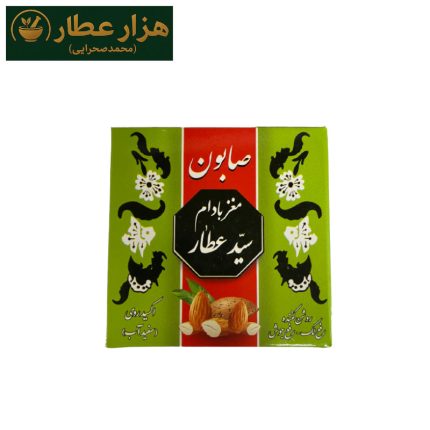 صابون سید عطار سبز مغز بادام